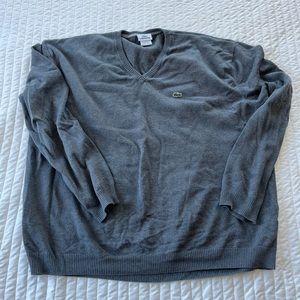 Men’s Lacoste V neck sweater
